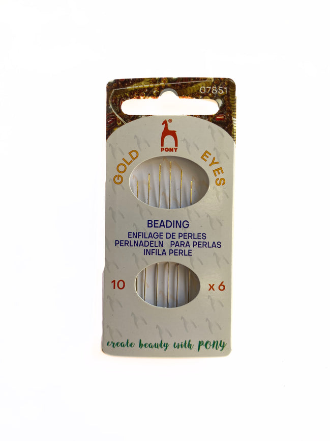 PONY Gold Eyes hand needle Beading