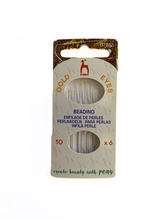PONY Gold Eyes hand needle Beading