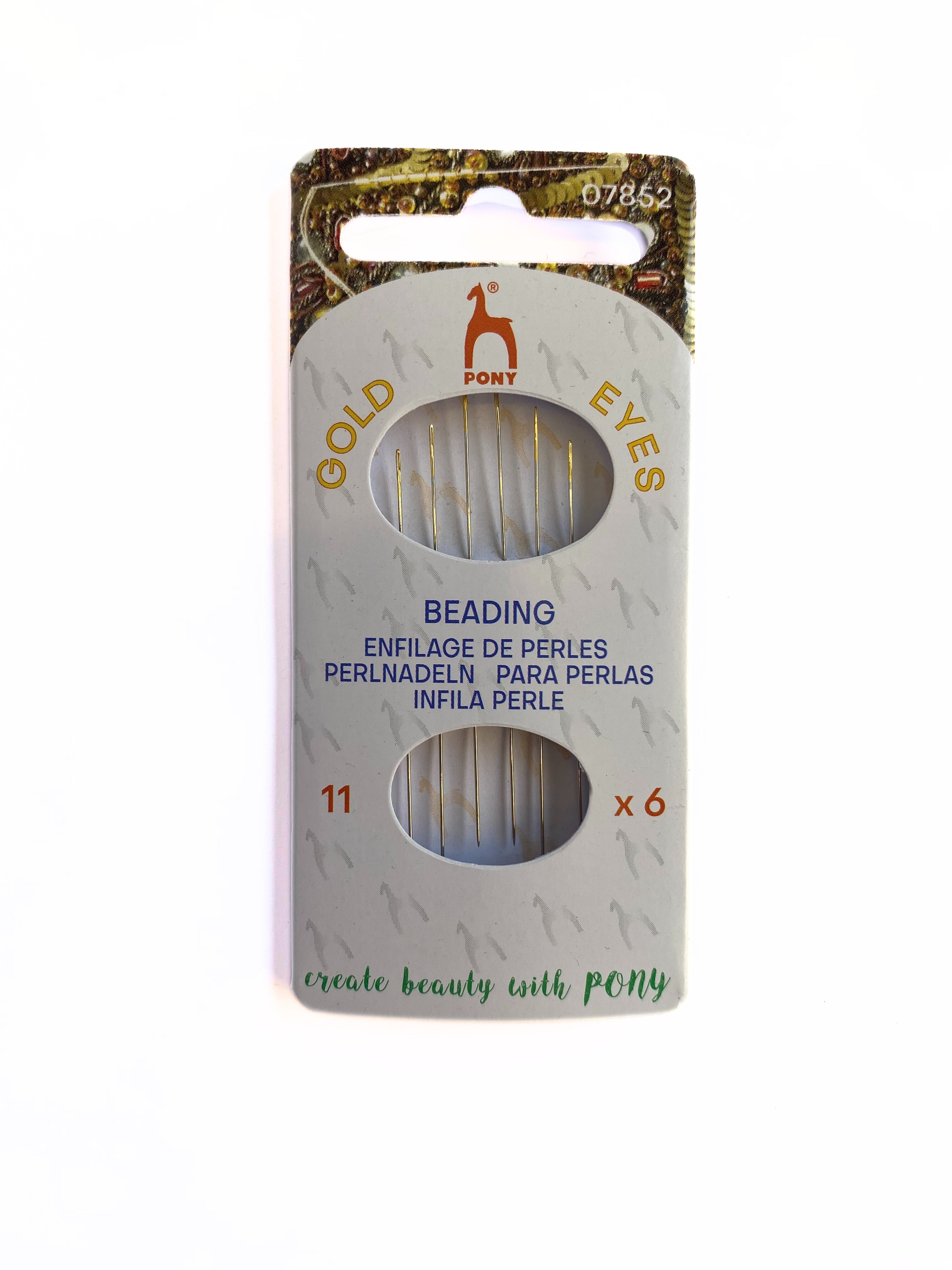 PONY Gold Eyes hand needle Beading