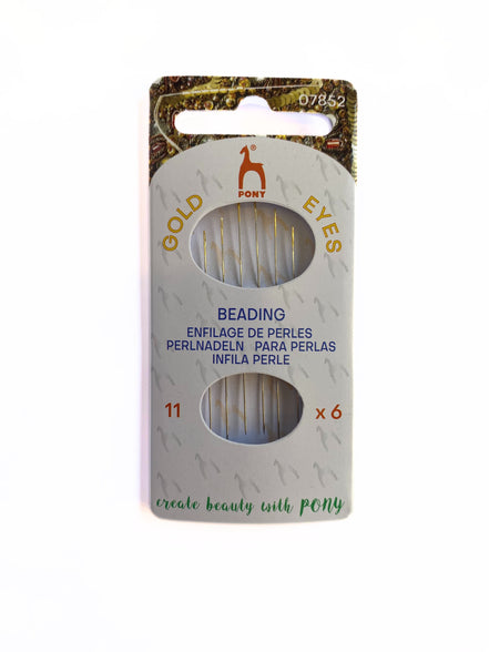 PONY Gold Eyes hand needle Beading