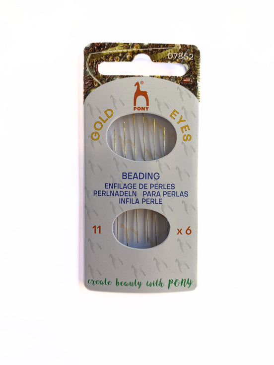 PONY Gold Eyes hand needle Beading