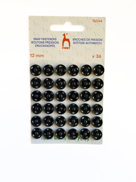 PONY Snap fasteners 36