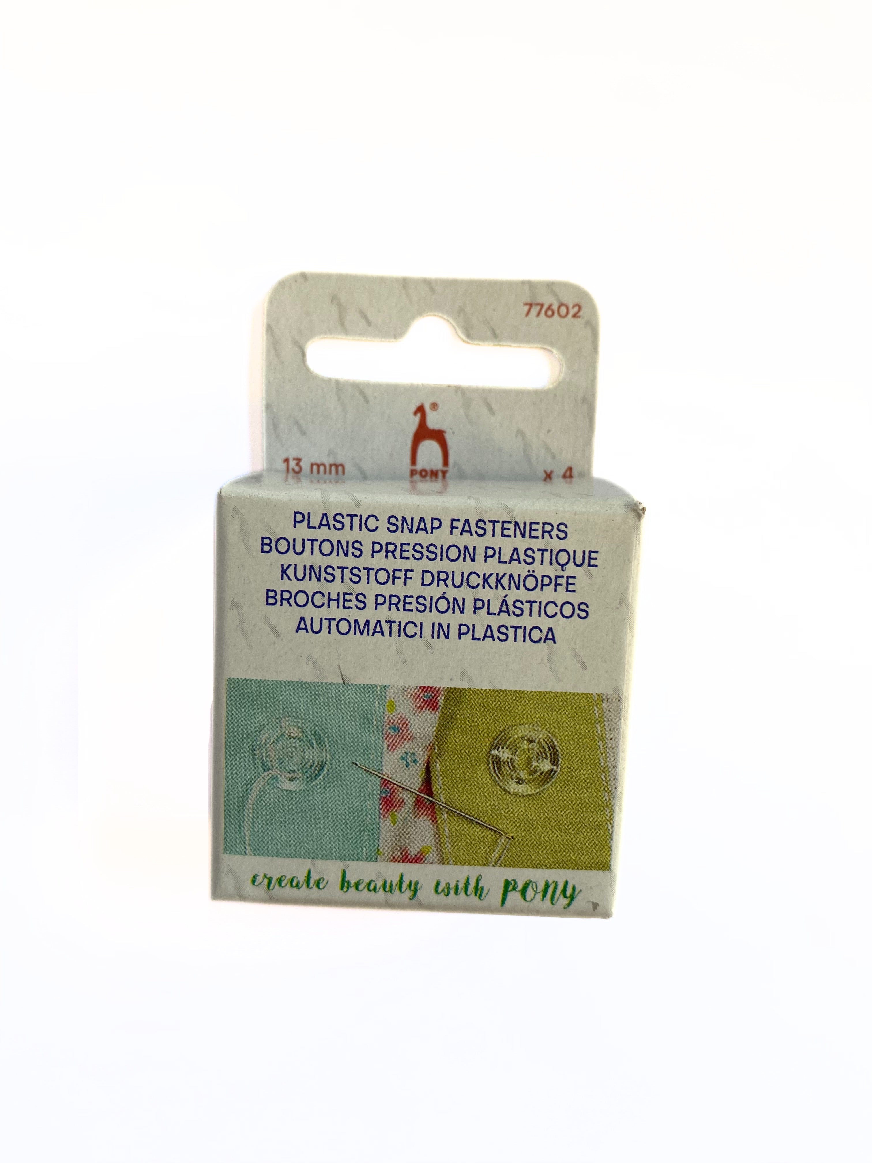 PONY Plastic Snap fasteners