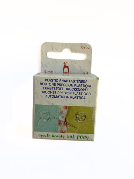 PONY Plastic Snap fasteners