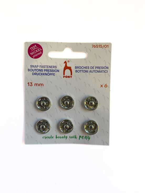 PONY Snap Fastners