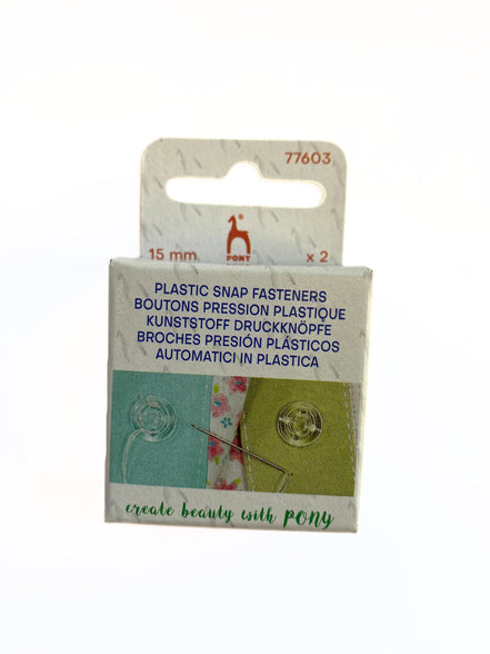 PONY Plastic Snap fasteners