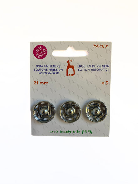 PONY Snap Fastners
