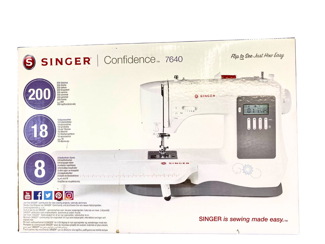 Singer 7640 Confidence Sewing Machine