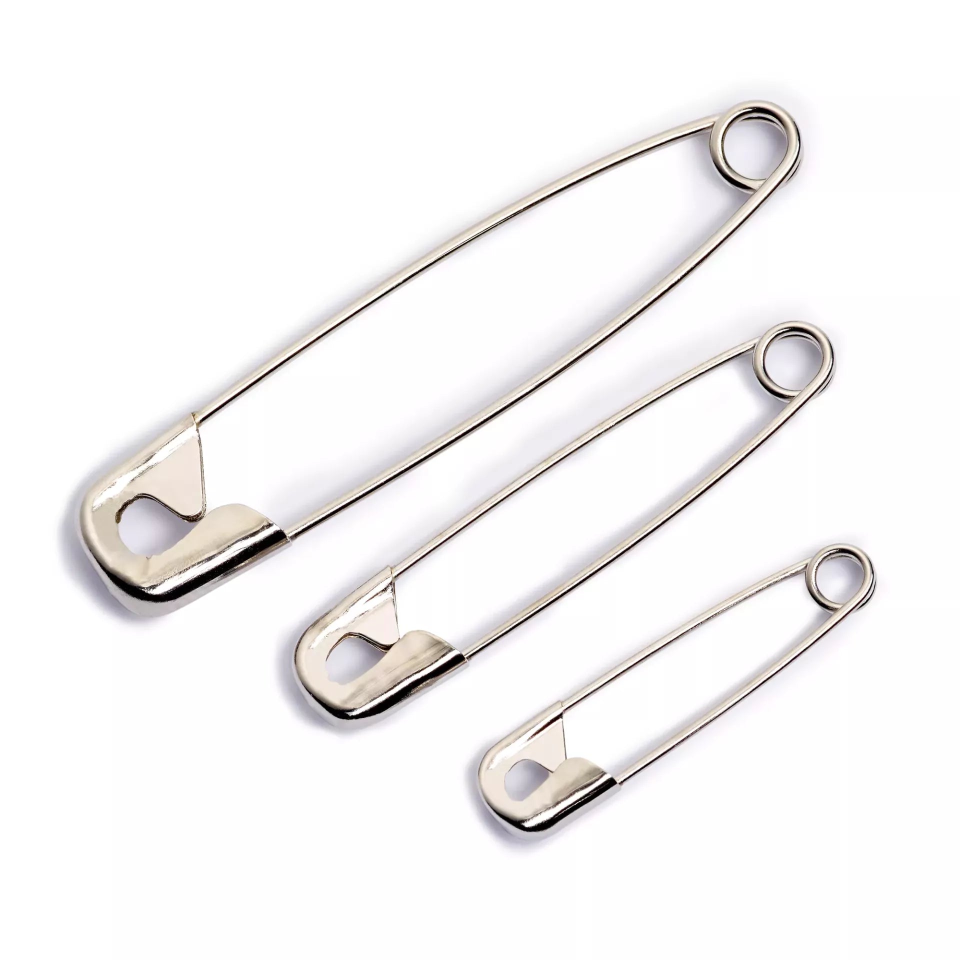 Prym Safety pins, 34mm, silver-colored