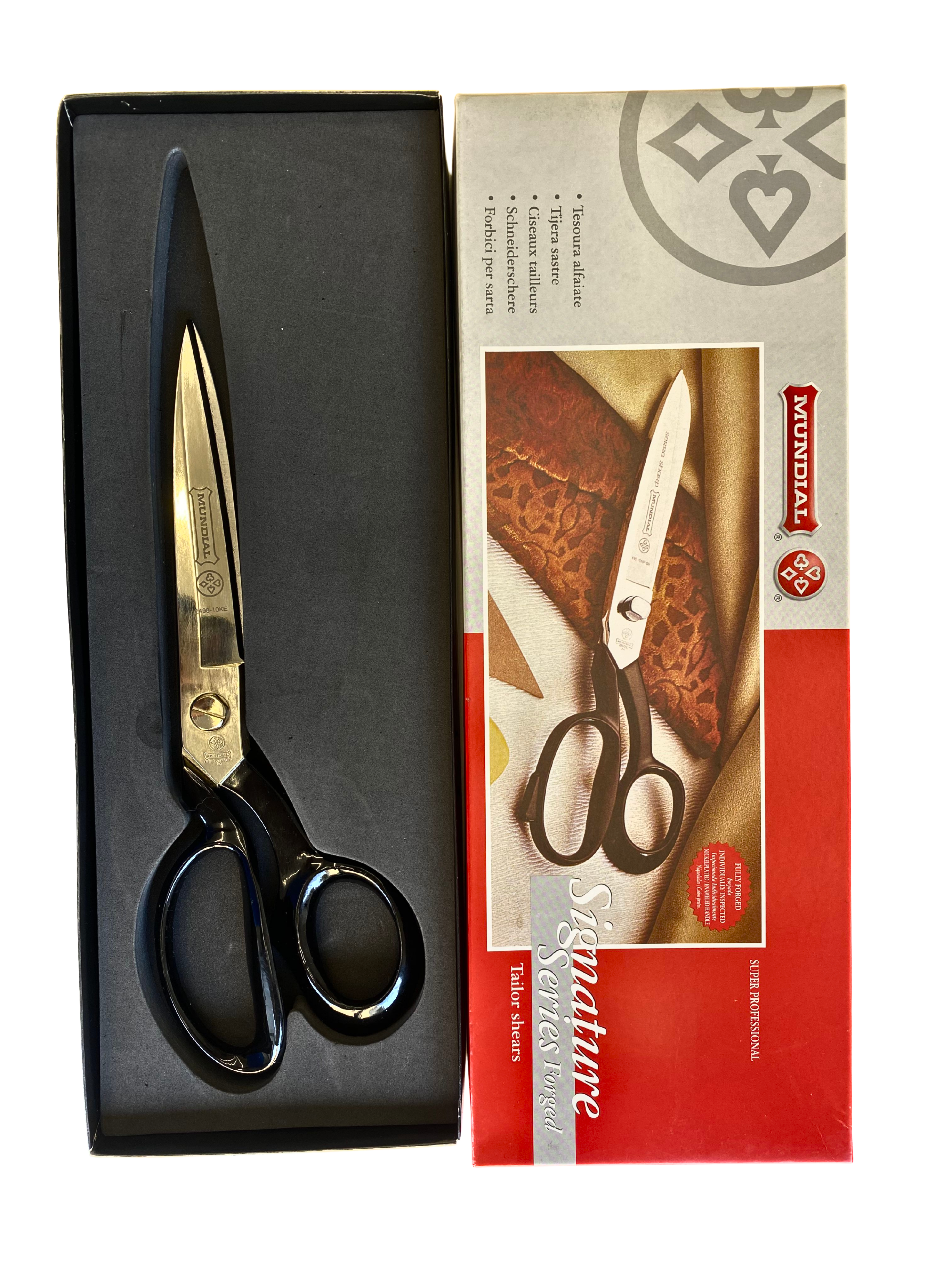 Mundial Signature Series 498-NPKE | Industrial Forged Tailor Shears