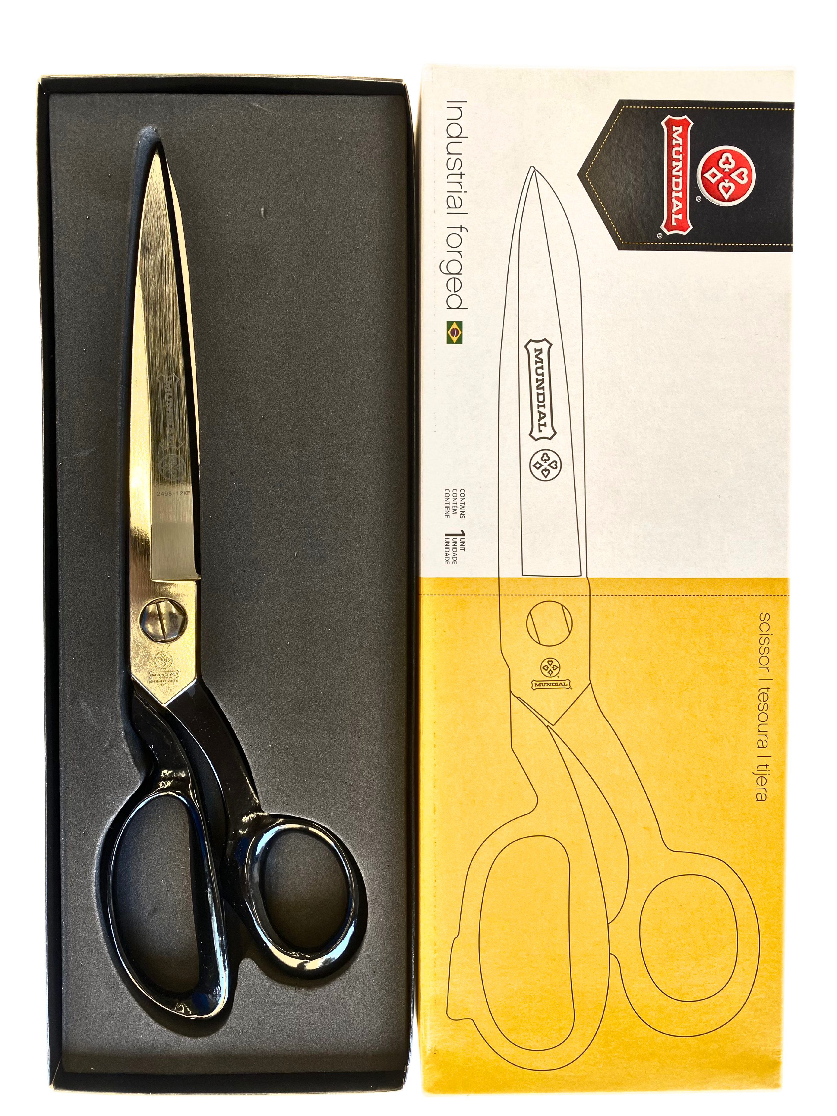 Mundial Signature Series 498-NPKE | Industrial Forged Tailor Shears