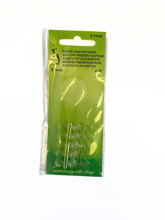 PONY Plastic snaps fastener