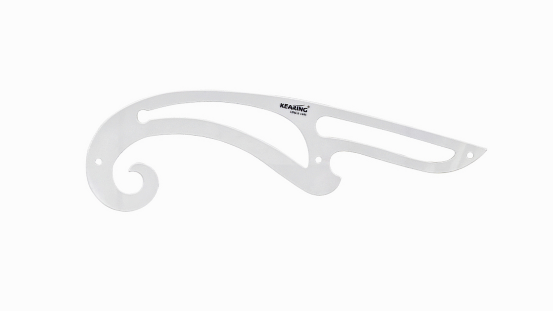 KEARING French Curve PM1311 – Transparent Acrylic Template