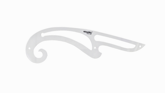 KEARING French Curve PM1311 – Transparent Acrylic Template