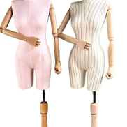 Wooden Sleeve Display Mannequins