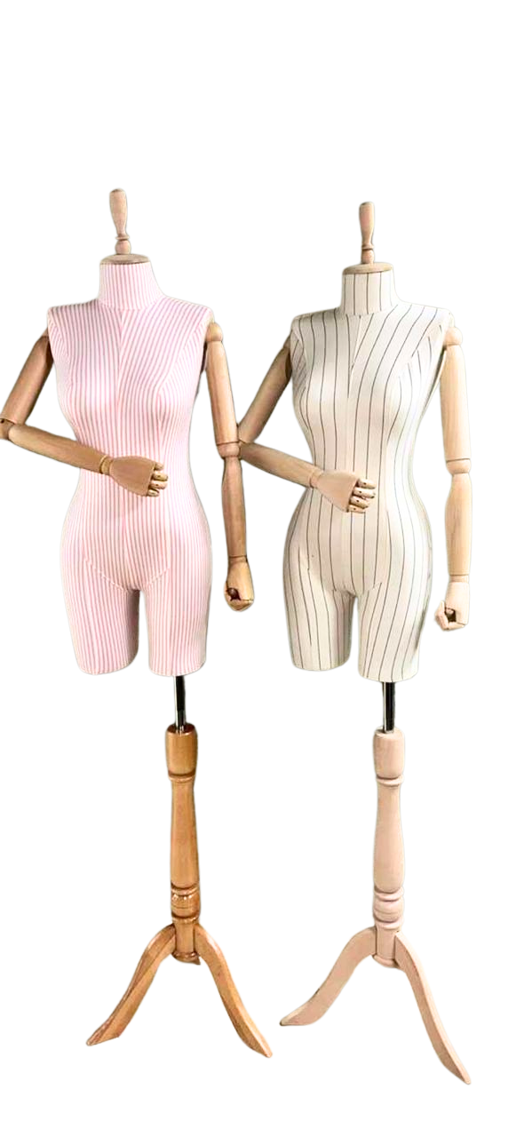 Wooden Sleeve Display Mannequins