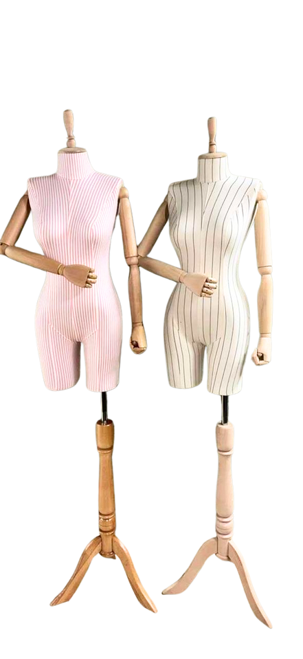 Wooden Sleeve Display Mannequins