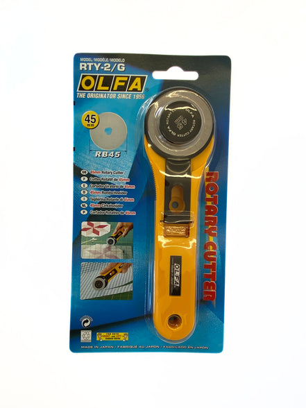 OLFA 45mm RTY-2/G Straight Handle Rotary Cutter