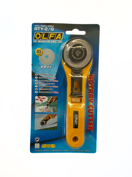 OLFA 45mm RTY-2/G Straight Handle Rotary Cutter