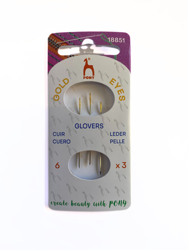 PONY Gold Eyes hand needle Glovers
