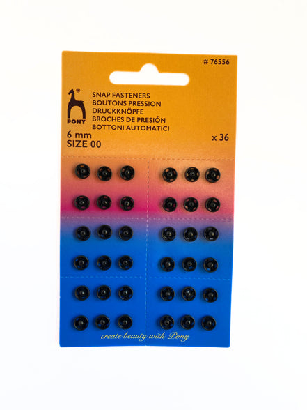 PONY Snaps Fasteners