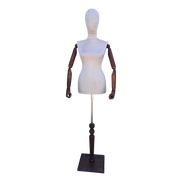 Wooden Sleeve Square Leg Display Mannequin
