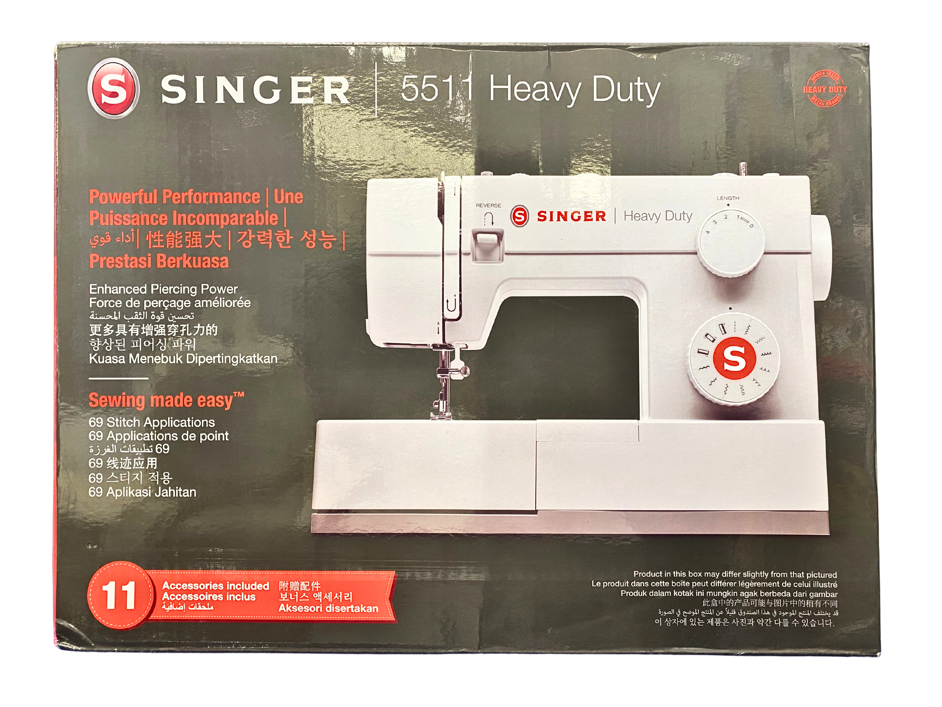 Singer Heavy Duty 5511 Sewing Machine