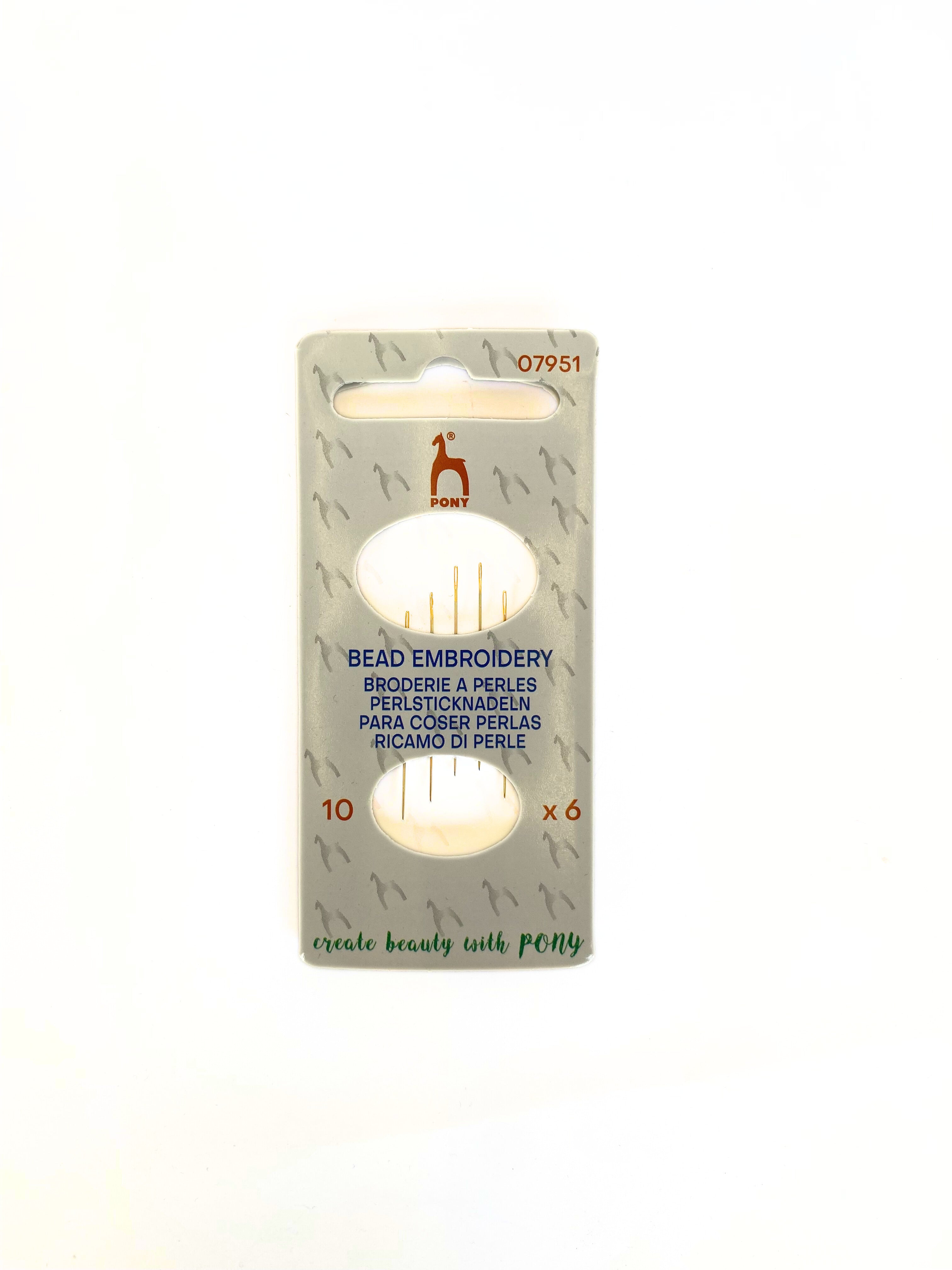 PONY Bead Embroidery Needles