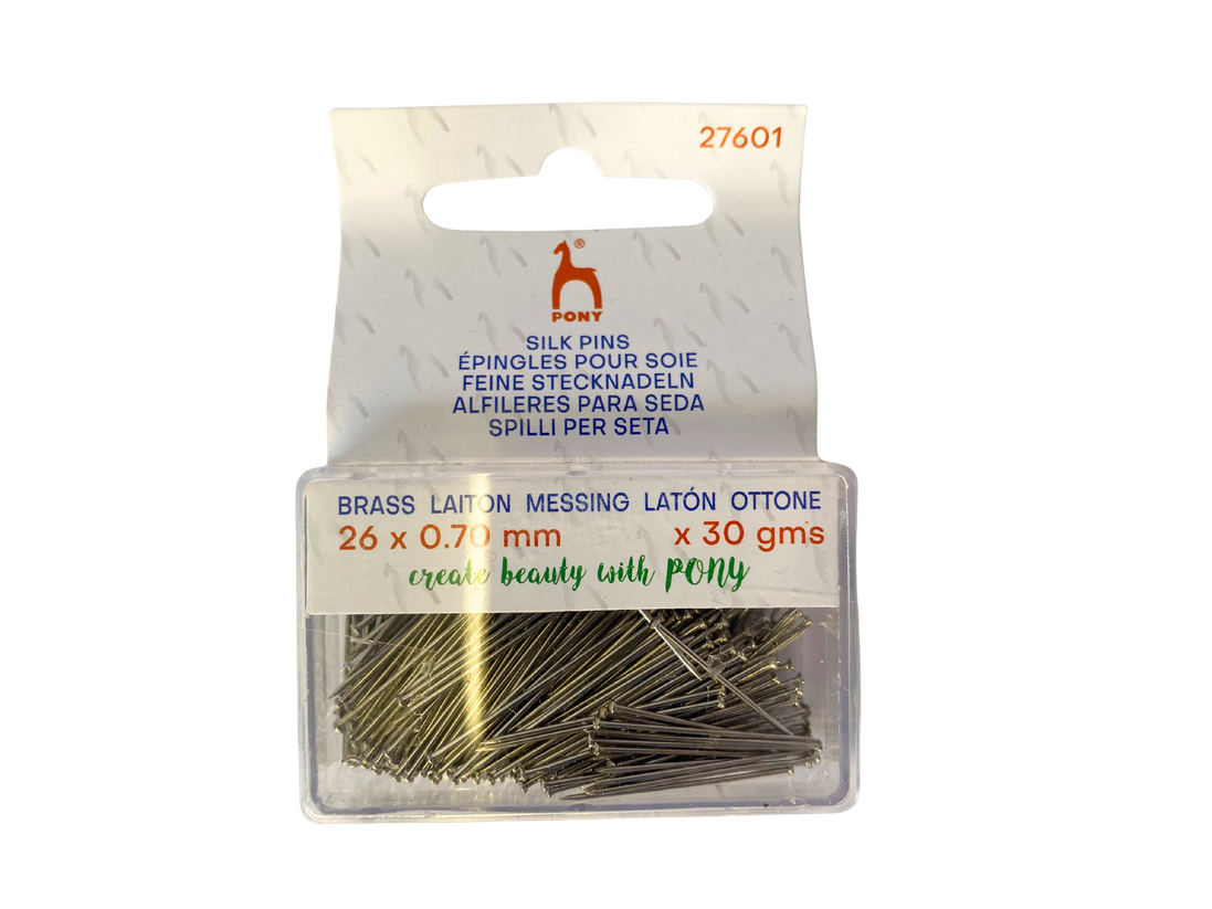 PONY SILK PINS