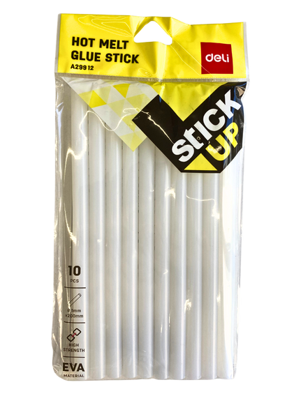 Deli Hot Melt Glue Gun with Compatible Glue Sticks