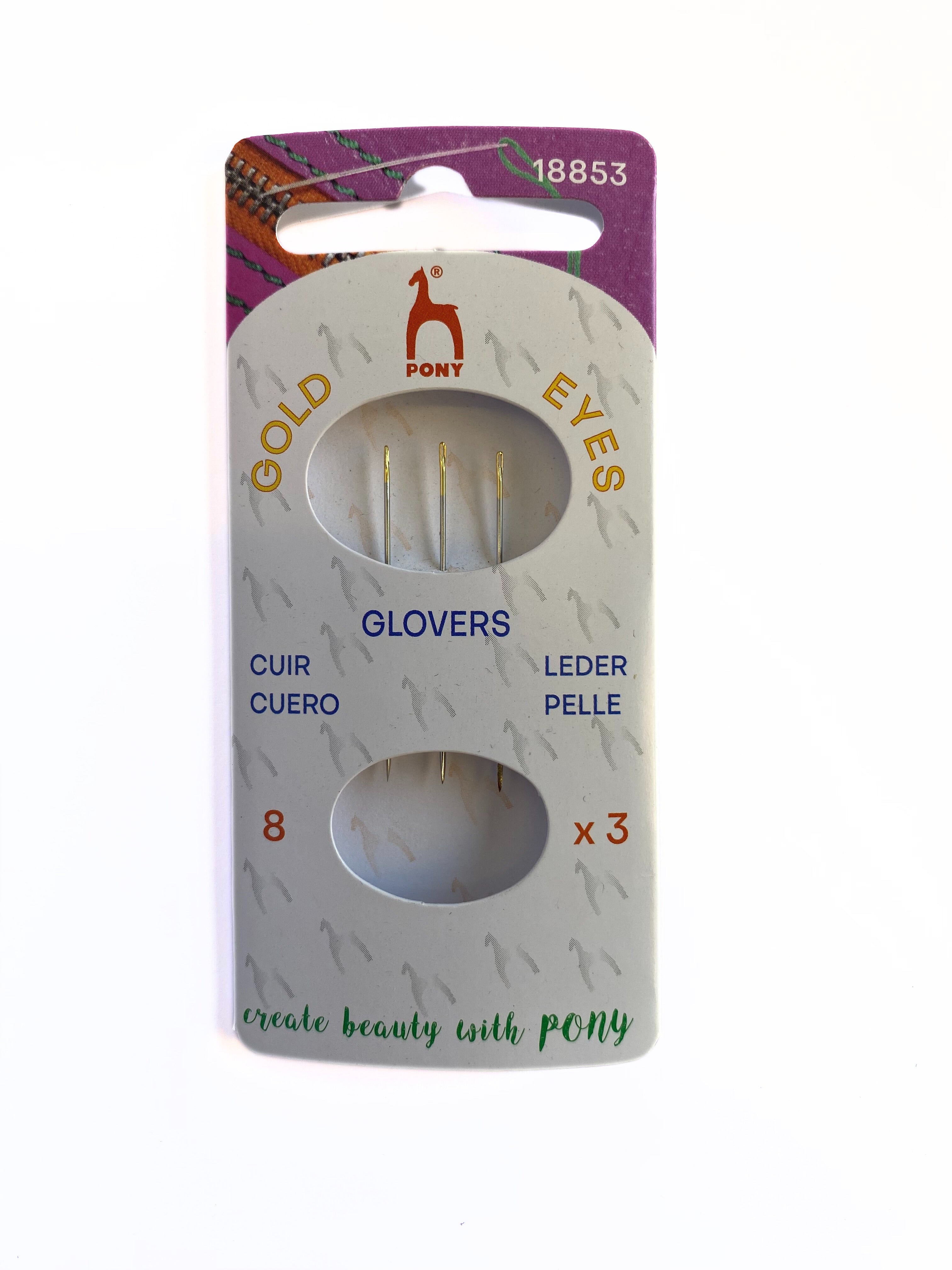 PONY Gold Eyes hand needle Glovers