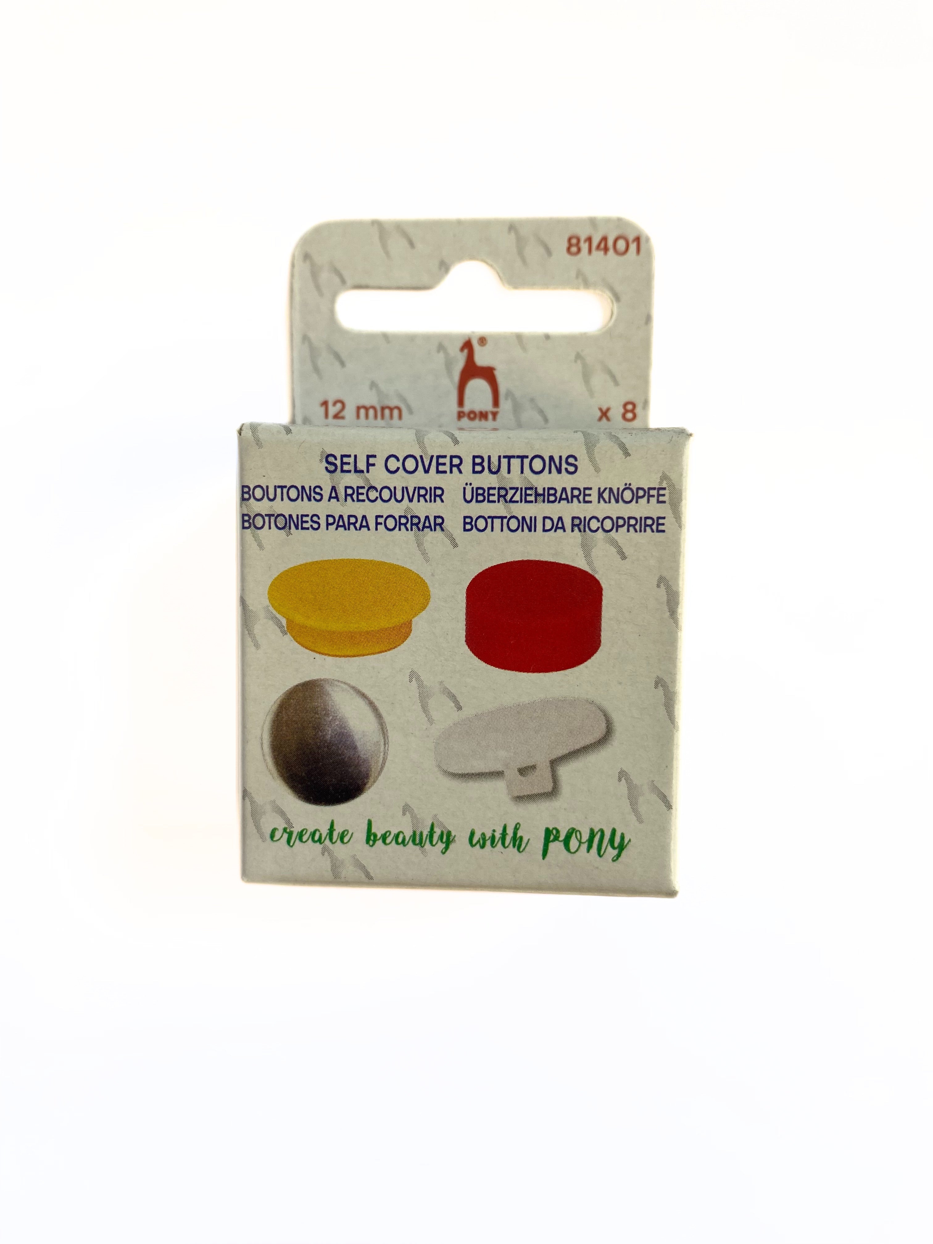 PONY Self Cover Buttons