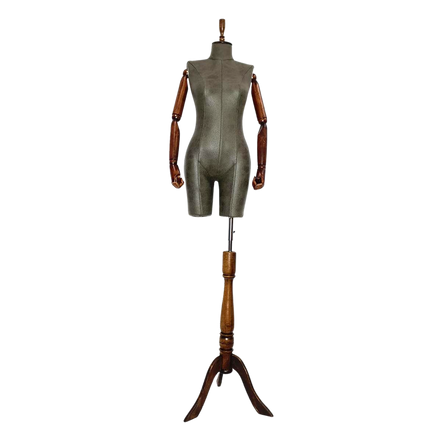 Wooden Sleeve Display Mannequins