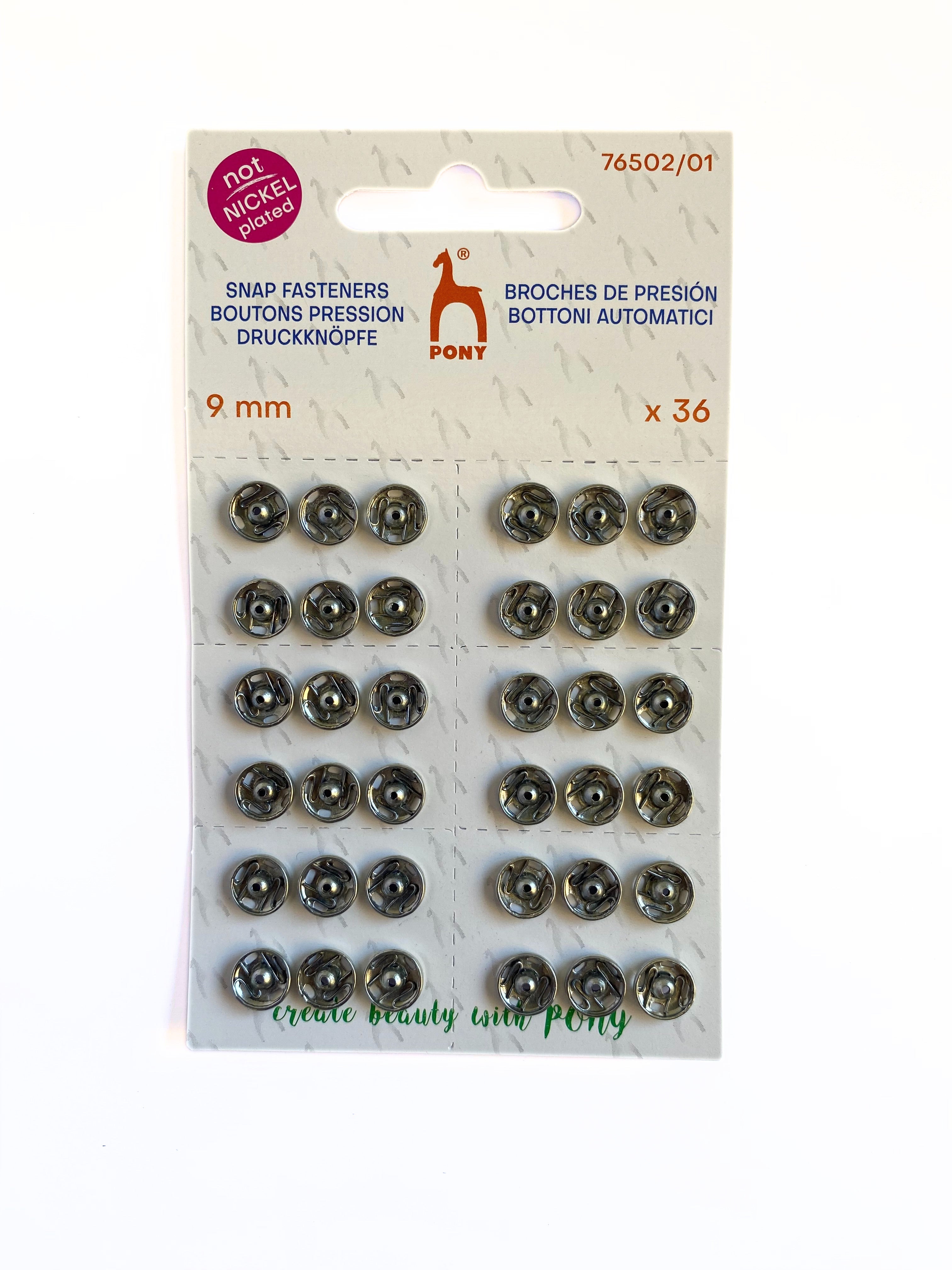 PONY Snap fasteners 36