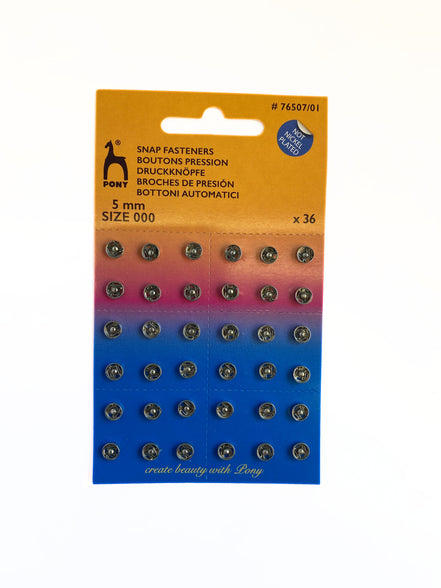 PONY Snaps Fasteners