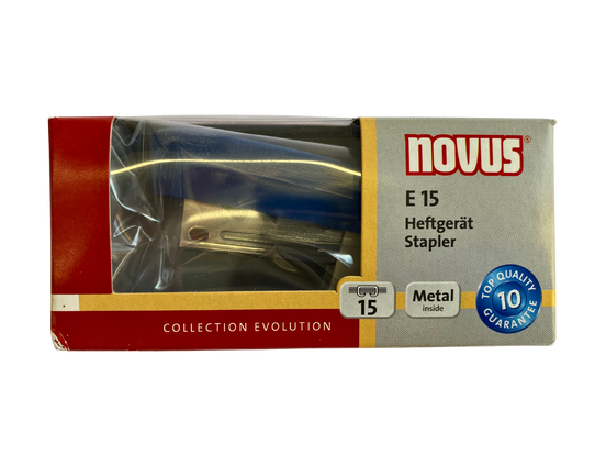 Novus stapler E15
