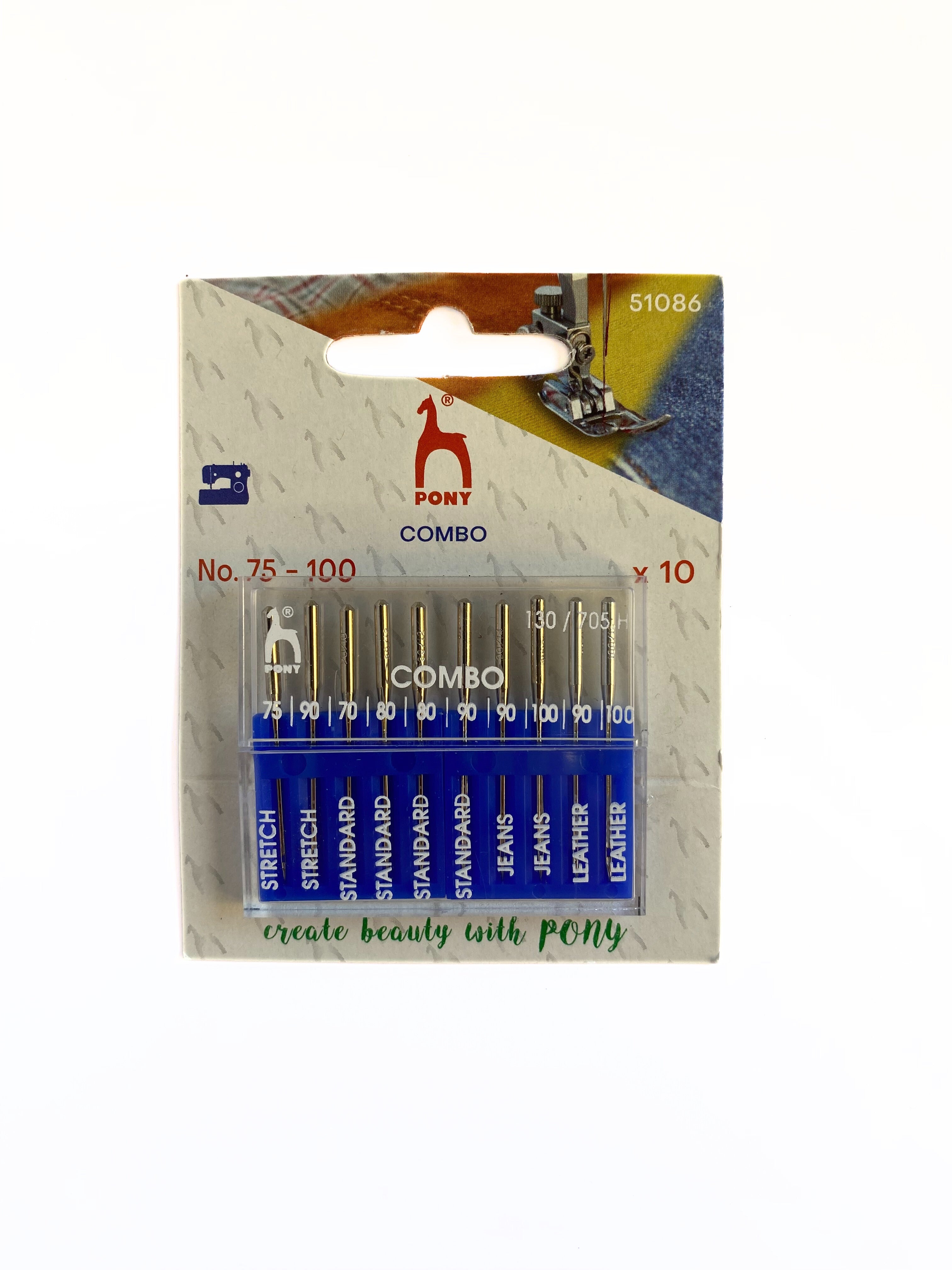 PONY Combo Sewing Machine Needle Set