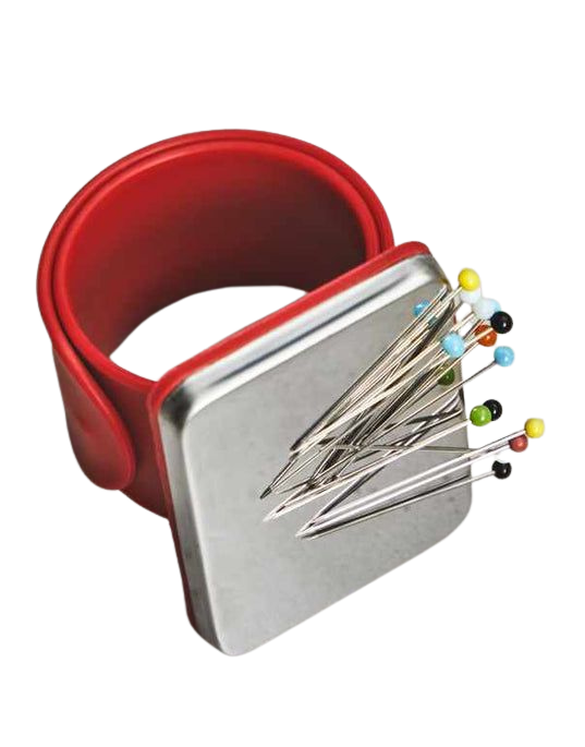 Magnetic Snap Bracelet Pin Cushion – Handy Sewing Tool