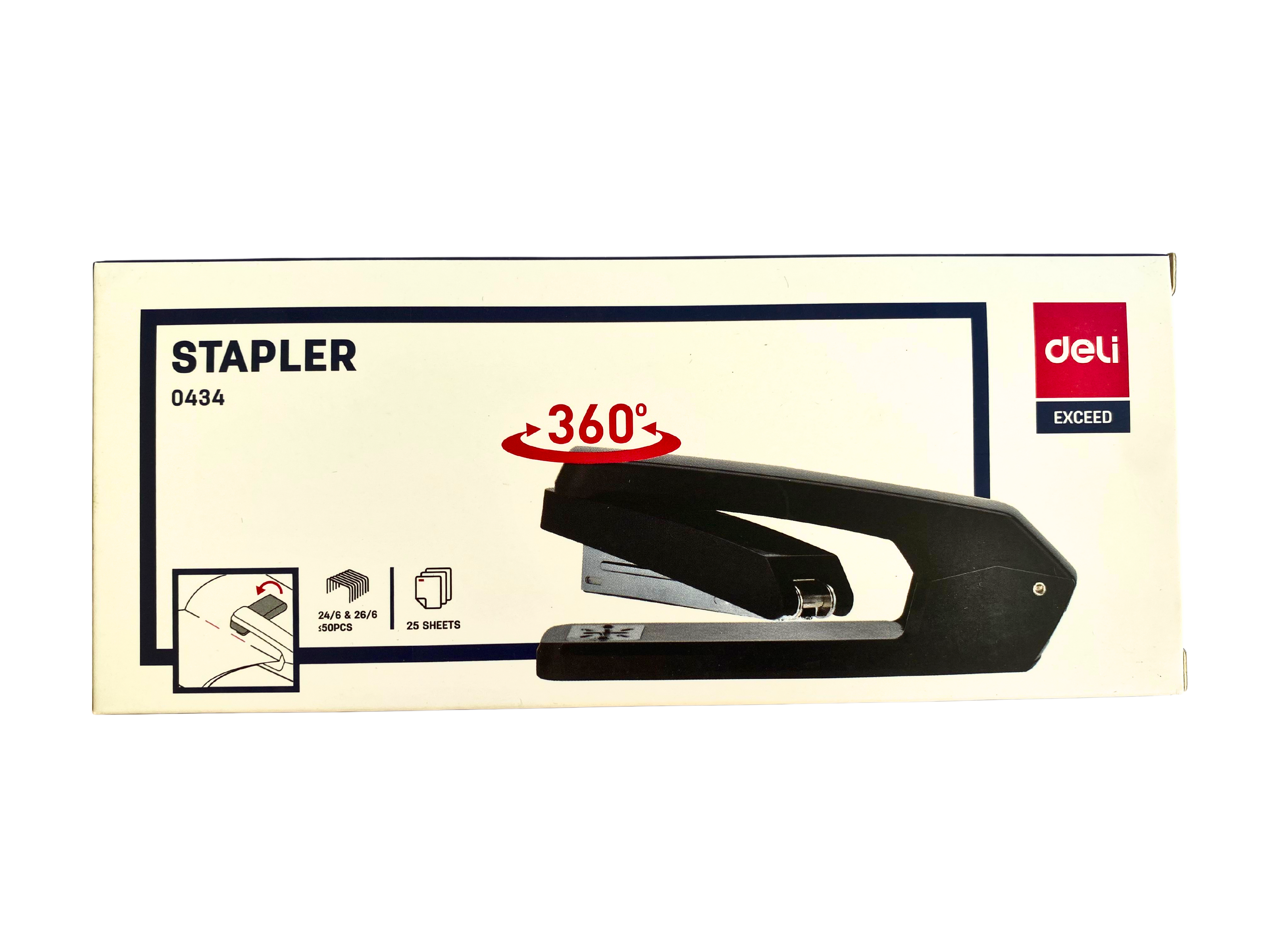 Deli E0434 Half-Strip Stapler