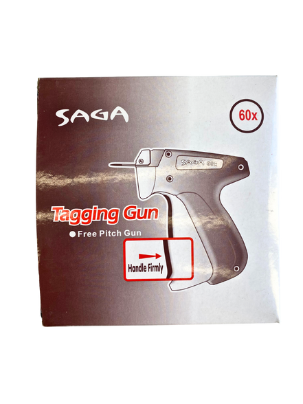 SAGA 60X Single-Needle Tagging Gun – For Fine Tag Pins