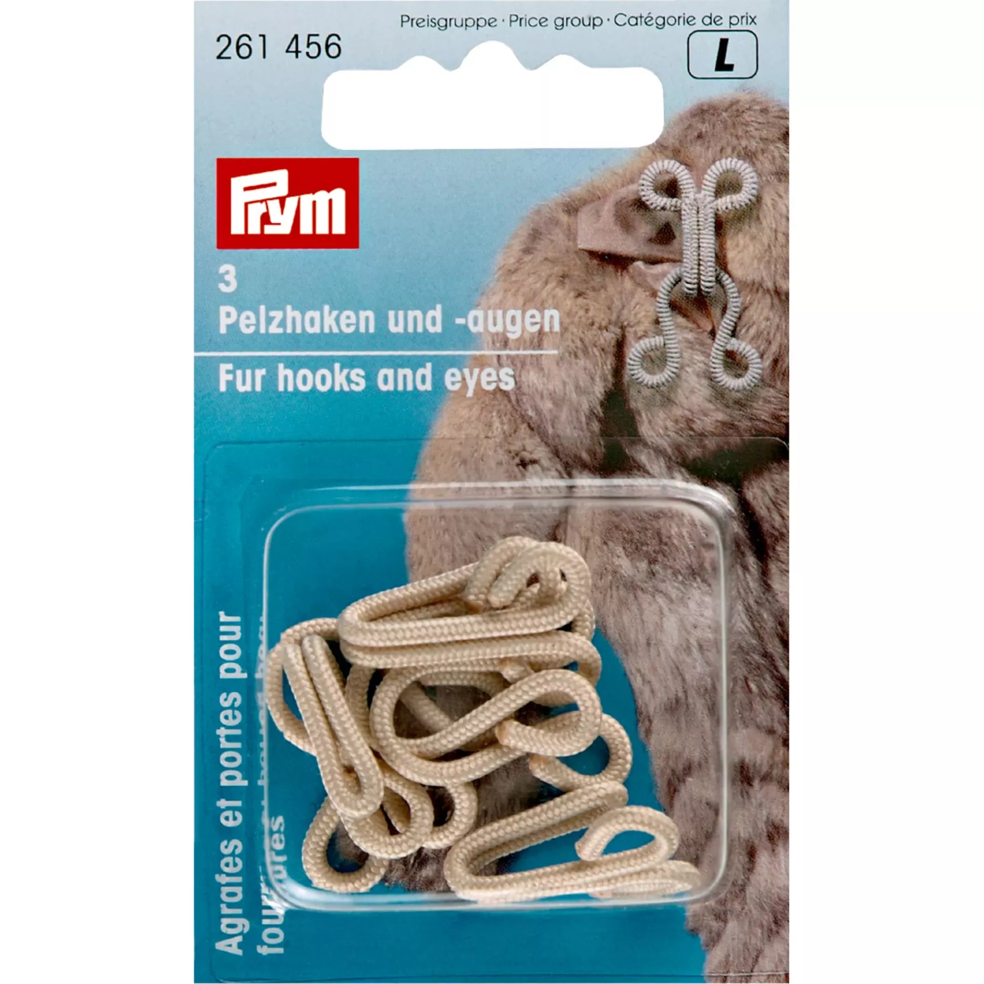 Prym Fur hooks and eyes