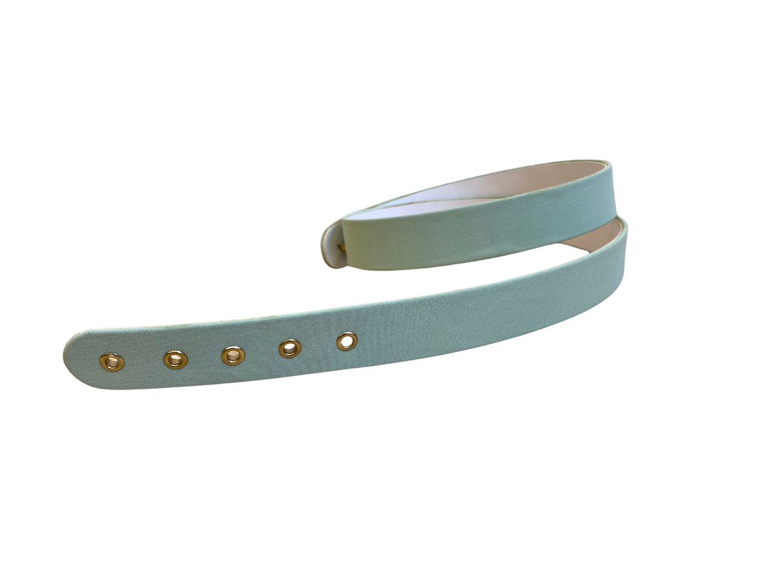 Turquoise Fabric Belt