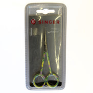 SINGER® Needlecraft Scissors Green Floral Speckled Design