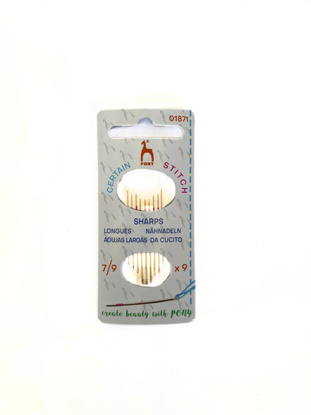 PONY Certain Stitch Hand Sewing Needles – Sharps