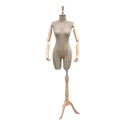 Wooden Sleeve Display Mannequins