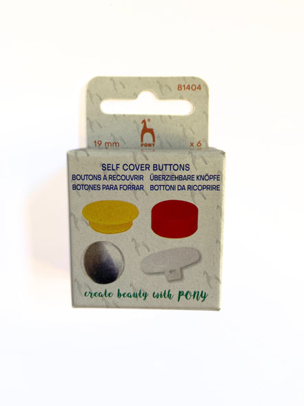 PONY Self Cover Buttons