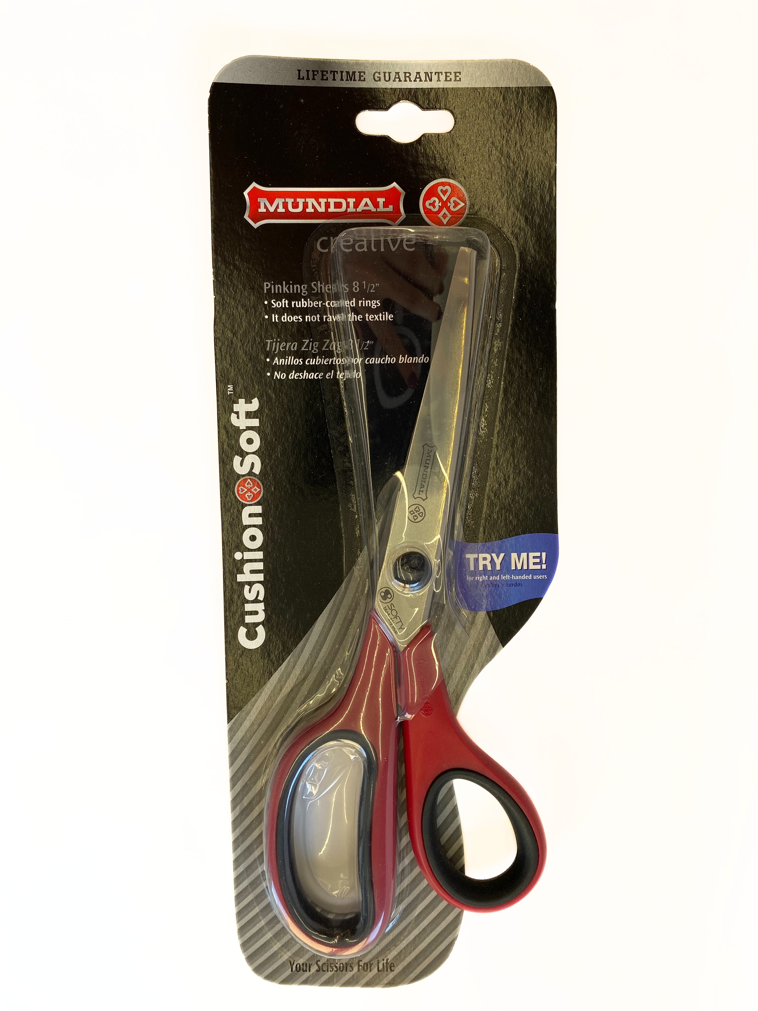 Mundial Cushion Soft Pinking Shears BP1865-1 | 8.5