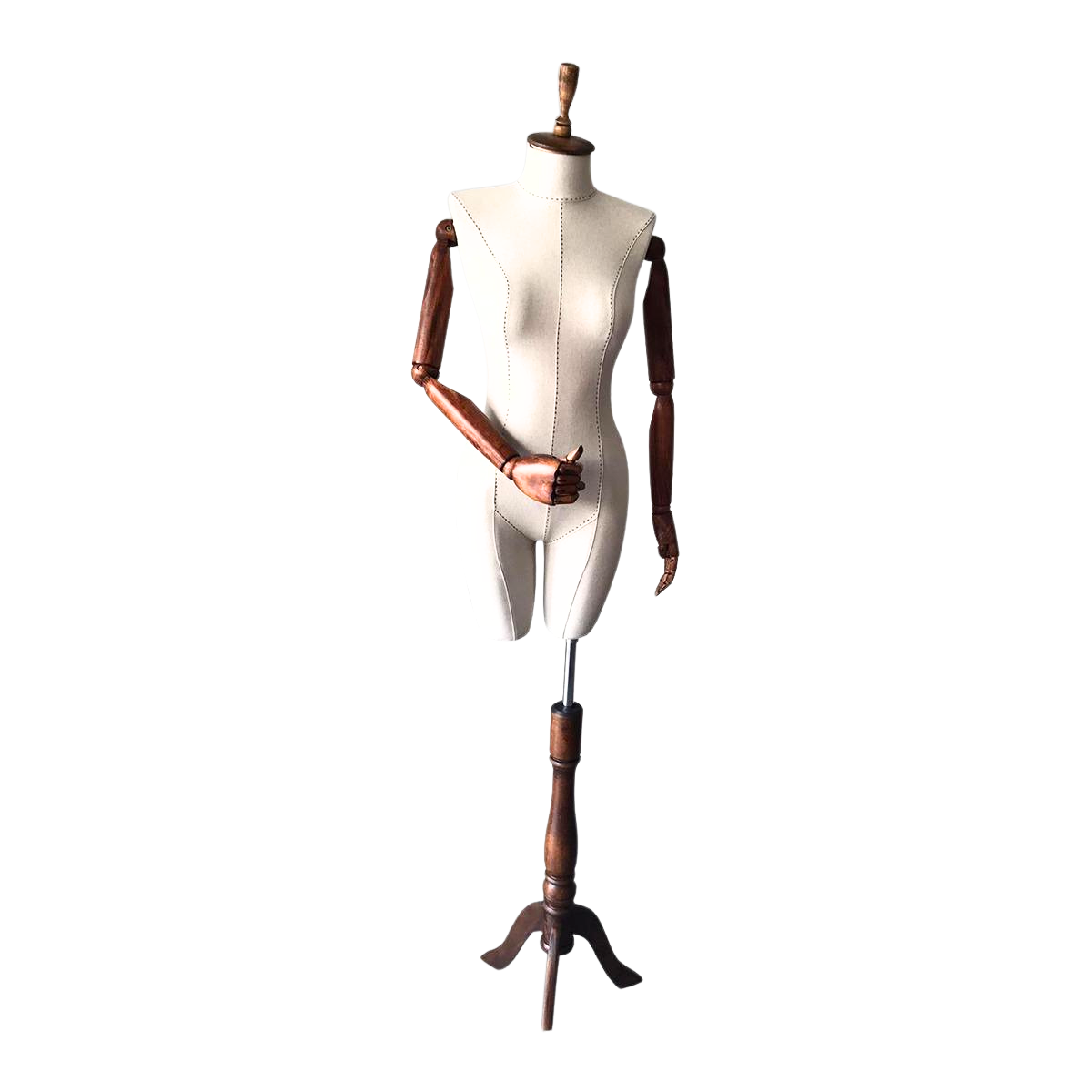 Wooden Sleeve Display Mannequins