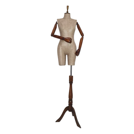Wooden Sleeve Display Mannequins