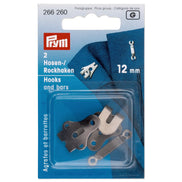 Prym Trouser hooks and bars, 12mm, black